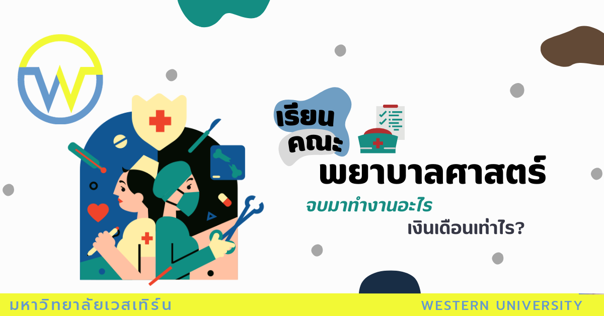 พยาบาลศาสตร์” เรียนจบแล้วสามารถไปประกอบอาชีพอะไรได้บ้าง แล้วแต่ละอาชี –  Western1.Ac.Th